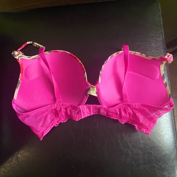 Leopard Print & Floral ~Push-up Bra 💖 - Picture 2 of 3